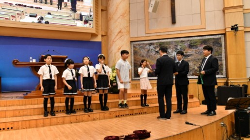 영남어린이대회 수상자 시상   